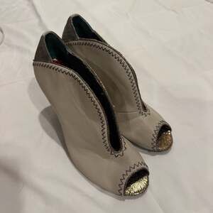 Poetic Licence All Or Nothing Peep Toe Ankle Booties